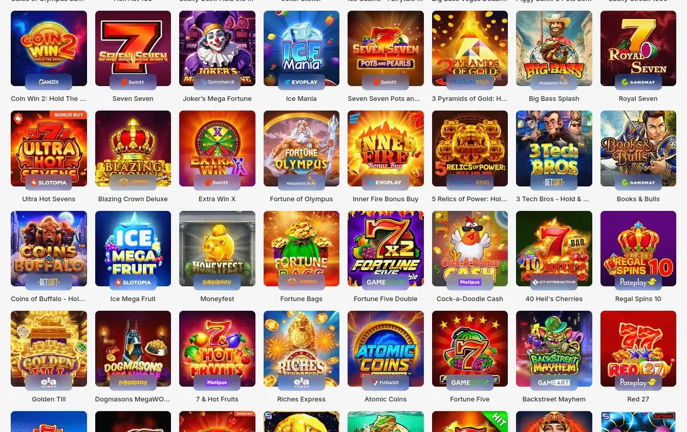 Playjonny Willkommenspaket Übersicht